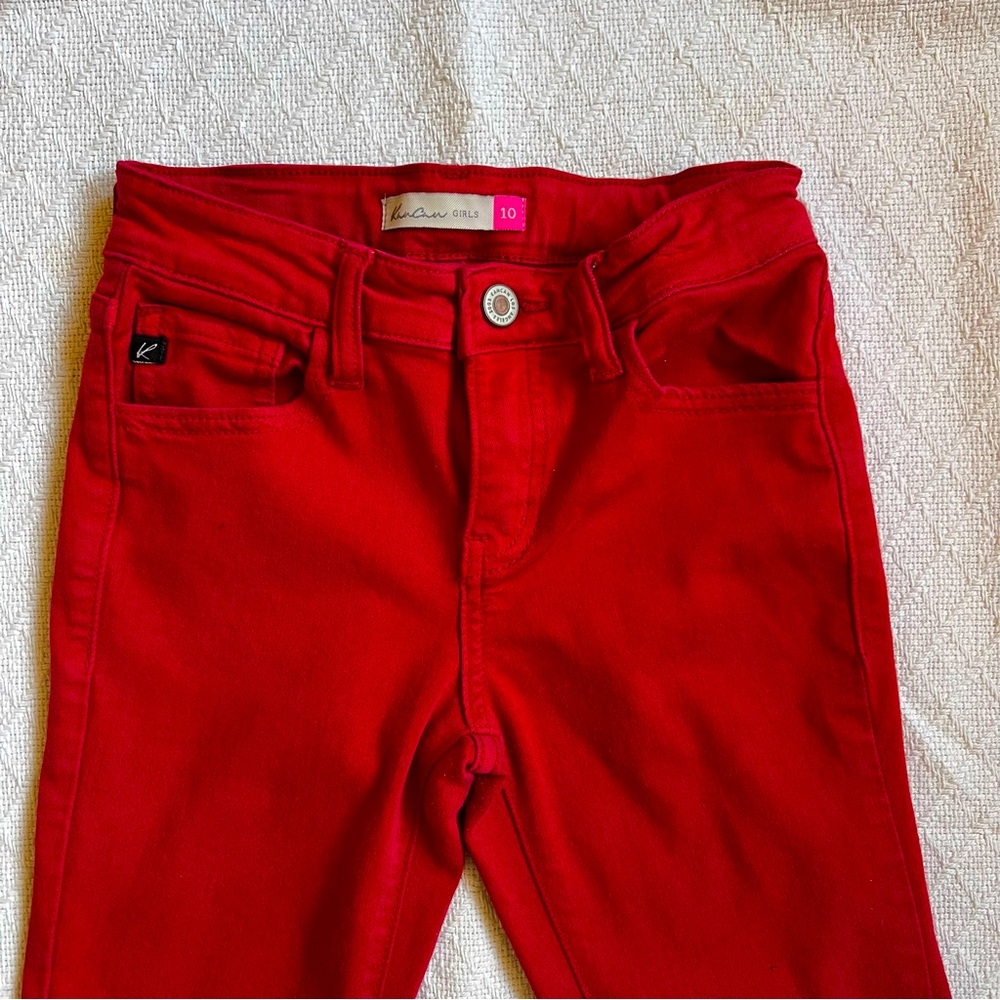 KanCan Girls Jeans - Red - size 10